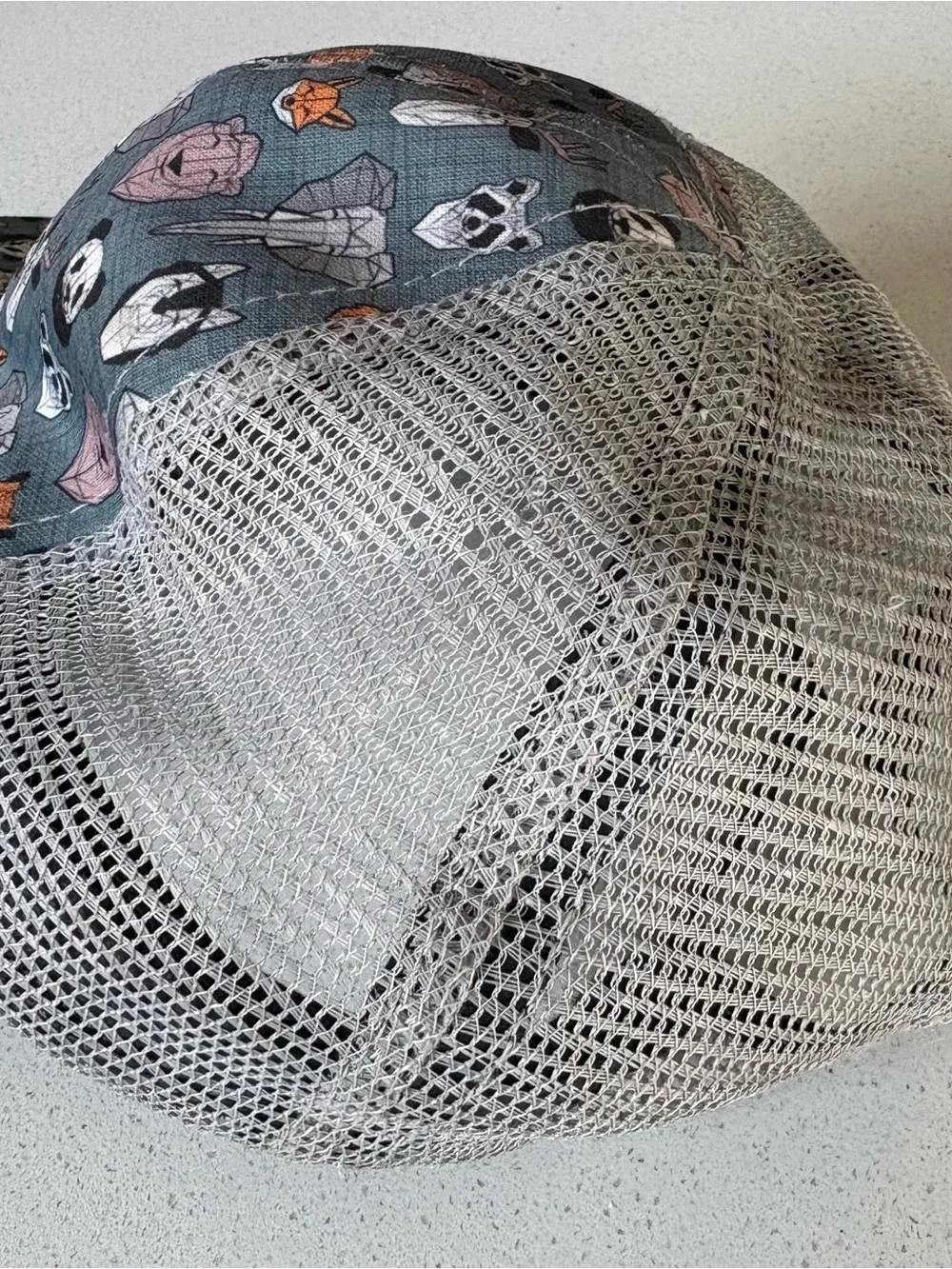 George Hats Geometric Animals Trucker Youth 3-5Y